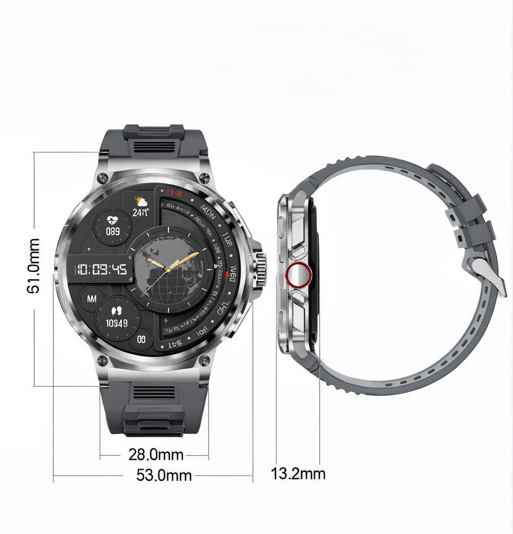 Ultra HD Smartwatch GPS Bluetooth