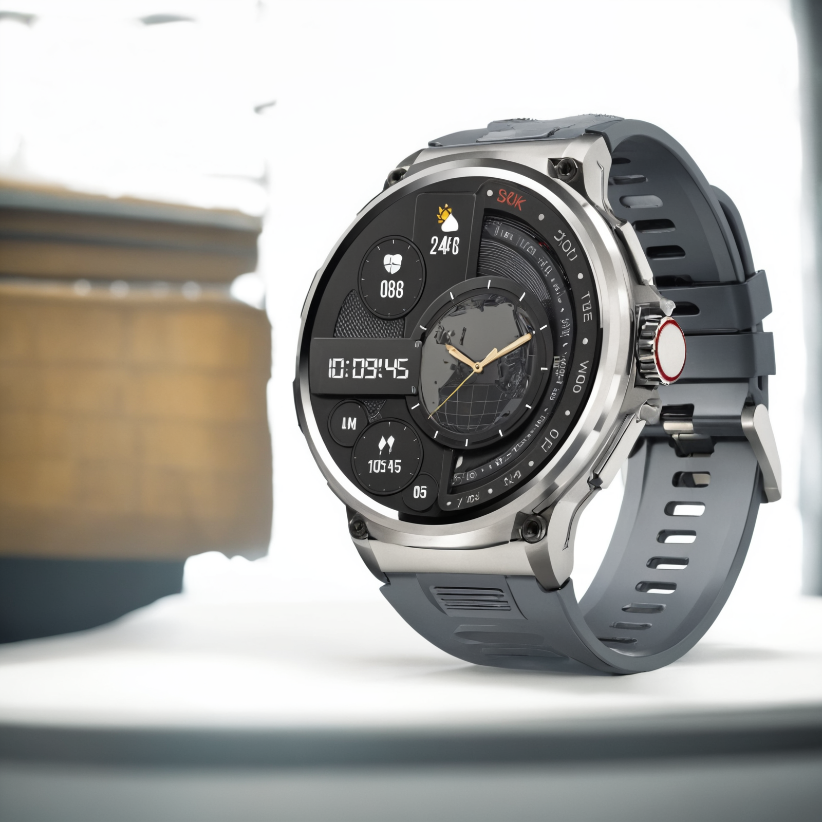 Ultra HD Smartwatch GPS Bluetooth